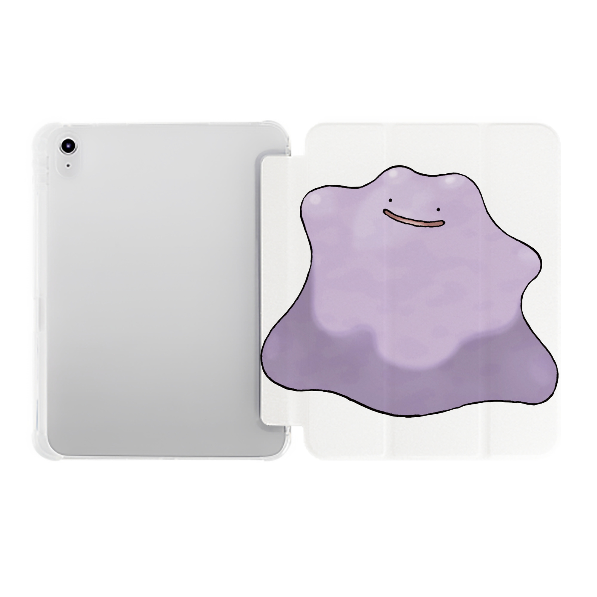（画像用） ポケットモンスター Pokémon IPad ケース ペン収納付き 三つ折りスタンド PUレザー×シリコン 対応機種9.5/10.5/10.9インチ